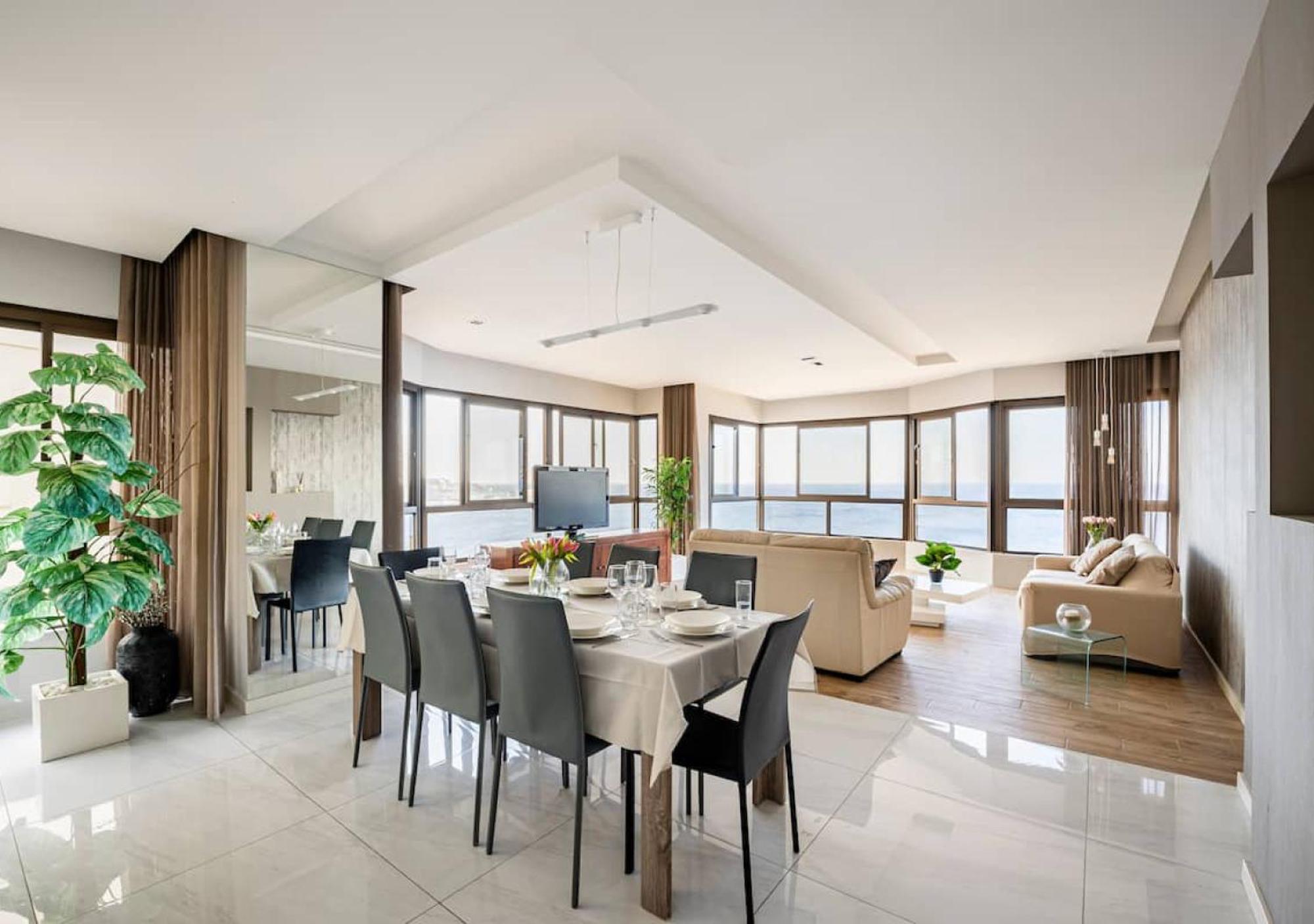 Sea View Luxury Haven Living & 3Bedrooms Seafront 슬리에마 외부 사진